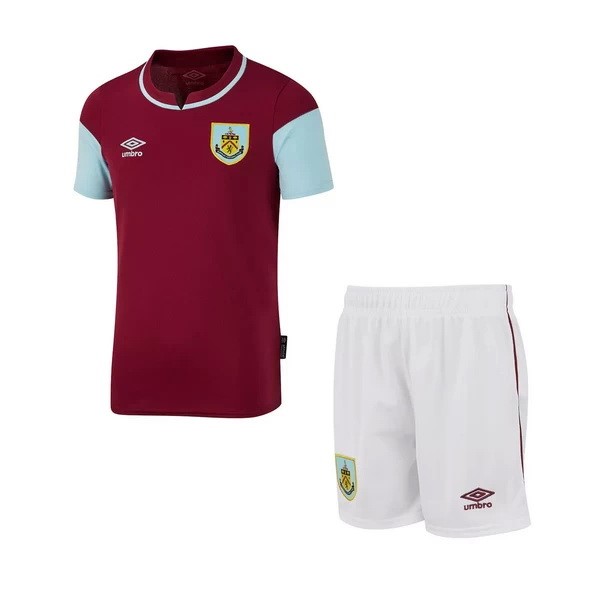 Maglia Burnley Prima Bambino 20/21 Borgogna